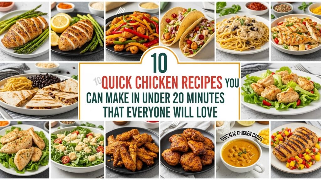 Quick Chicken Recipes - Zesty Lemon Garlic Chicken Stir-Fry